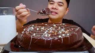 IT´S MY BIRTHDAY | Chocolate Mousse Cake | Mukbang Asmr | ALFIE EATS