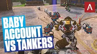 Baby Account Runs Into Tankers! War Robots Baby Account Gameplay WR