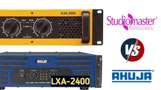 Dja2500 vs Ahuja lxa2400 full compare | ahuja Lxa2400 and Dja2500 amplifier full review