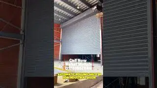 Automatic Rolling Shutter Installation | Mollah Enterprise Factory Project ♻️🏭