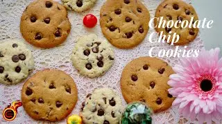 Chocolate Chip Cookie With & Without Egg | Easy  Cookie | Ep:818