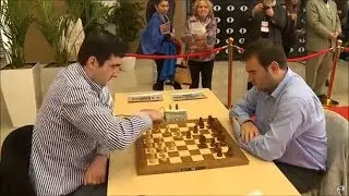 Kramnik vs Shakhriyar Mamedyarov Tal memorial Blitz 2014