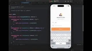 iOS Login screen | ios development project #swift #swiftui #iosdeveloper #iosdevelopment #india 