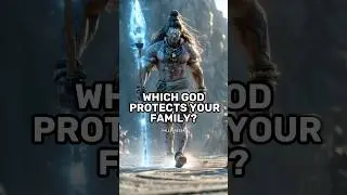 WHICH GOD PROTECTS YOUR FAMILY? 🛡️💫 #hindugod #aifusion #shorts