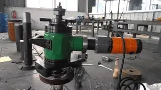 On Site Light Duty Flange Turning Machine