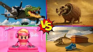 BRAINROT EXTINCTION 🆚 BRAINROT LEGO 🆚 BRAINROT EVOLUTION 🆚 BRAINROT BARBIE  Tiles Hop EDM Rush🎵