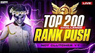 TOP 200 RANK PUSH WITH 10+KD CHALLENGE POSSIBLE? |#bgmi #shortslive #shortsfeed #pubg #shortsvideo
