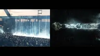 The Weeknd - Horsens, Denmark. Drone + Arena - Save your tears + Less than zero + Blindning lihts.