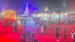 The Biggest Christmas Theme Park in Rome ✨🎄  📍Christmas World (Villa Borghese)