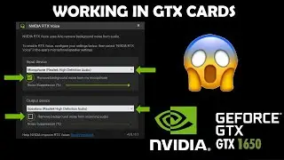 How To Install Rtx Voice In Any NVIDIA card!!! NO BACKGROUND SOUND. (HINDI TUTORIAL)
