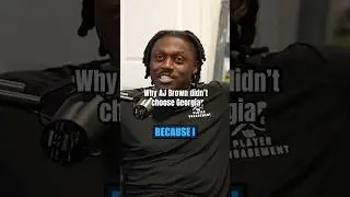 AJ Brown didn&rsquo;t commit to Georgia because he doesn&rsquo;t like wearing black socks @PardonMyTakePodcast