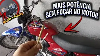 COMO DEIXAR SUA MOTO MAIS FORTE SEM GASTAR DINHEIRO E SEM MECHER NO MOTOR [ Maycon Aragão ]