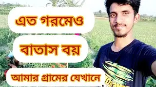 এত গরমেও বাতাস বয় আমার গ্রামের যেখানে।  Arman Rasel।