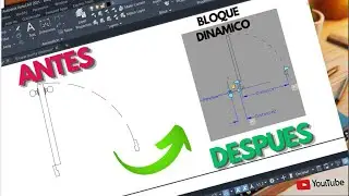 ✅Cómo Crear un Bloque Dinámico de Puerta con Medidas Ajustables en AutoCAD