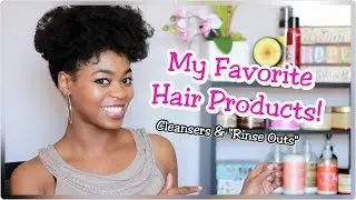 My Favorite Hair Products 2015! (Part 1) -  Cleansers & Rinse Outs - 4C Natural Hair