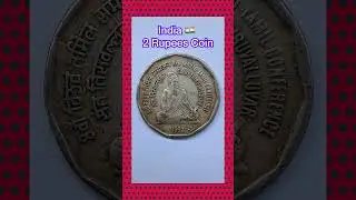 India 🇮🇳 2 Rupees Coin | Saint Thiruvalluvar (1995) | Indian Currency || UnitedJoy