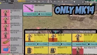 ONLY MK14 -Got Amazing Loot - No Armor - PUBG METRO ROYALE CHAPTER 11