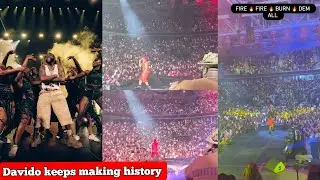 Davido 5ive album Tour Philadelphia. Full highlights and Performance 
