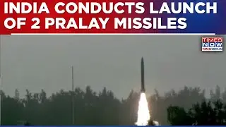 India Successfully Conducts Salvo Launch Of 2 Pralay Missiles, Rajnath Singh Hails DRDO