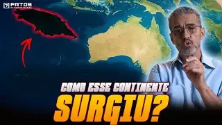 Cientistas encontraram um continente desaparecido e ele não estava no fundo do oceano!