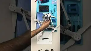 How to Fixing the Camera Gimbal on a Dji drone after a Crash