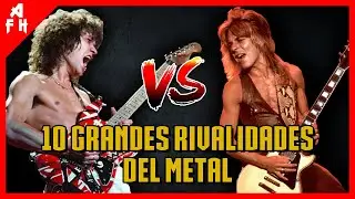 LAS 10 RIVALIDADES Y PELEAS MÁS GRANDES DEL METAL