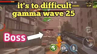 Dead Target Zombie River Gameplay || deadtarget gamma wave 25 complete #mastergaming