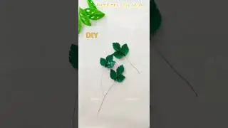 Felt leaves cutting ieeas  #shorts #art #diy #viral