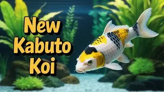 New Added Beautiful Kabuto Koi Fish | 2 Feet Aquarium 🐟✨