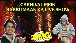 CARNIVAL MEIN BABBU MAAN KA LIVE SHOW 😱🫡
