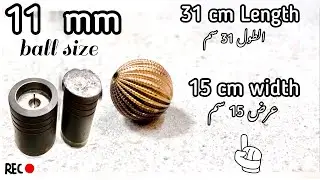 The Perfect Way To Make 11 Millimetre of Gold Ball | 31 CM Length - 15 CM Width