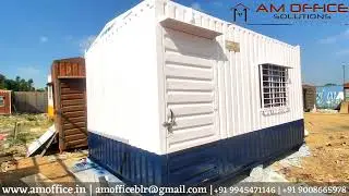 #Portablecontainer AM Office Solutions | Bangalore | Hyderabad | Vijayawada | Visakhapatnam |