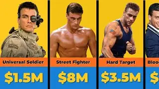 💰🤑 Van Damme Paychecks For Every Movie He Ever Made 💰🤑 | All Actors Paycheck Data