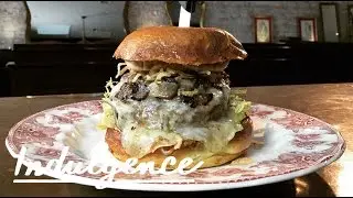 The Most Indulgent Burger Ever (It’s Stuffed With Truffle Butter and Topped With Foie Gras)
