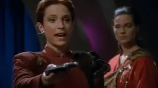Major Kira In The Chamber of Ministers