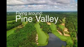 Drone Flight: Pine Valley Golf Club (Pine Valley, NJ)