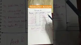 #TRICK to Learn Revaluation Account | What is Revaluation Account? | #Shortcut