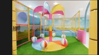 usaha playground Indoor taman bermain anak model terbaru