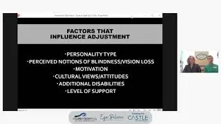 Eye Believe Survivorship Seminar 2021 Adjusting to Vision Loss Living the Glass Half Full  Rick Hart