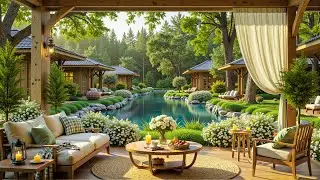 Smooth Sunlit Jazz 🌿 Relaxing Outdoor Jazz Piano Instrumental for Nature Vacation Vibes and Relaxing