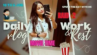 RAID- 2 Movie review 🍿❣️|Corporate lifestyle😬😑| Managing YouTube & Job | Living alone 💯@Sudhhaa