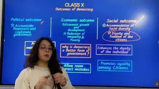 #class 10 Outcomes of democracy #join us for more
