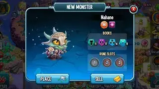 Hatch / new mythic monster / Nahane / monster legends gameplay