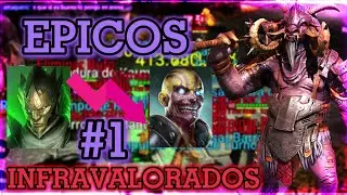 ¡EPICOS Mas INFRAVALORADOS De Raid🤕! #1 | ¿¡Olvidados En 2023!?😨  | RaidShadowLegends