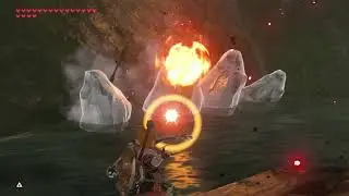 Hyrule Castle Stone Talus and Library entrance