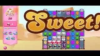Candy Crush Level 7769 with boosters.