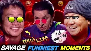 Harka Sampang Thug Life  Funniest Moments With Rishi Dhamala 😂🤣