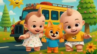 🎵 A cheerful children&rsquo;s song &ldquo;The Wheels on the Bus&rdquo; from Adamko!
