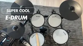 Super Cool Electronic Drum Set | Donner DED 200 MAX