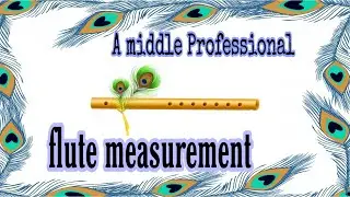 How to make A middle  flute at home #bassflute #bassinstrument #bass